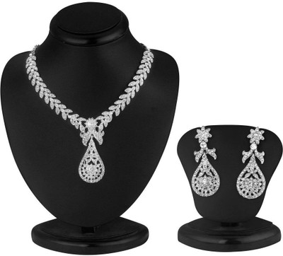 

Sukkhi Zinc Jewel Set(White)