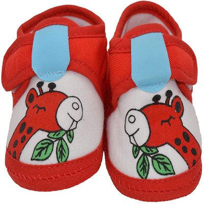 

Baby Bucket Boys & Girls Velcro Sneakers(Red