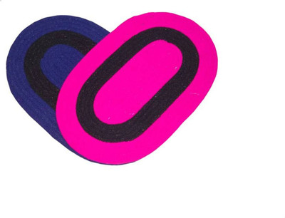 Shreejee PP (Polypropylene) Door Mat(Multicolor, Medium, Pack of 2)