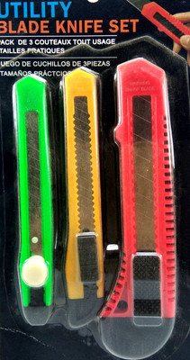 

Nanson UTILITY BLADE KNIFE SET OF 3 Microtome Blade(3 Blades)