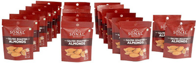 

Sonal Dry Fruit Roasted Almonds(240 g, Pouch)