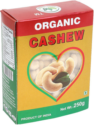 

SIDDHI ORGANICS Organics Cashews nut Cashews(250 g, Tin)
