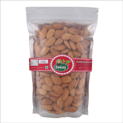 

bankatji ALMOND CALIFORNIA JUMBO SIZE Almonds(400 g, Pouch)