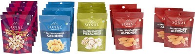 

Sonal Dry Fruit Magic Mix Almonds, Cashews, Pistachios(240 g, Pouch)