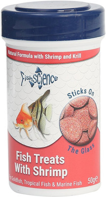 

Fishscience Fishscience-treats-with-shrimps-sticks-on-fish-food-50gms Sea Food 50 g Dry Fish Food