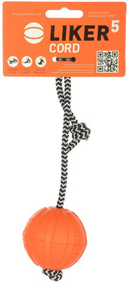 

Liker Liker 5 Cord Dog Motivation Toy Rubber, Plastic, Cotton, Nylon Ball, Rubber Toy, Training Aid For Dog