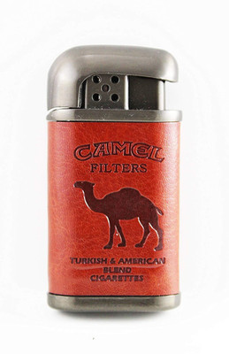 

Pia International CAM-OO1 LEATHER COVERED Pocket Lighter(CAMEL)