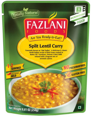 

Fazlani Foods Ready To Eat Dal Tadka (Spiced Yellow Lentils) 250 g