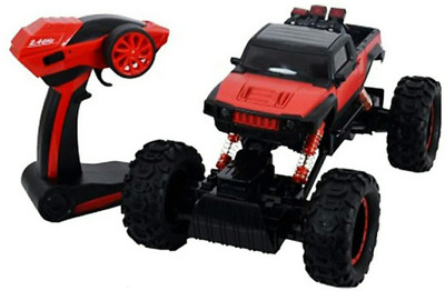 ZHOMCOLLECTION Modern H Rock Medium Crawler 1.14 Scale 4WD Rock car Red(Red)