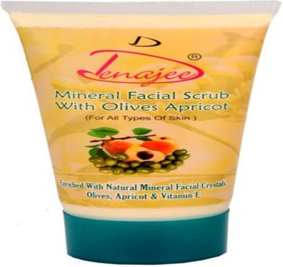 

DENAJEE Mineral Facial Scrub With Olives Apricot (Pack of 3) Scrub(150 g)