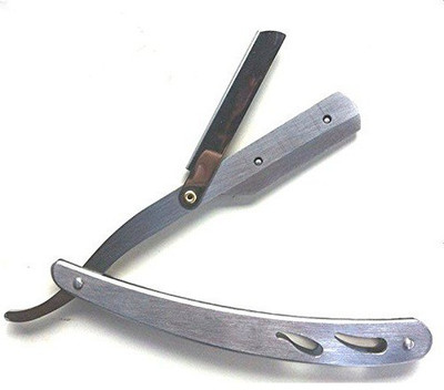 

Jampak Folding Saloon Razor For Man Stainless Steel Razor, Pack Of 1