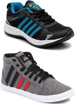 

Asian Casual shoes,Sports Shoes,Phylon Shoes,Walking shoes,Loafers,Sneakers,Traning shoes,Gym shoes, Running Shoes For Men(Multicolor