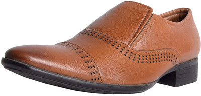 

f foot Slip On For Men(Brown