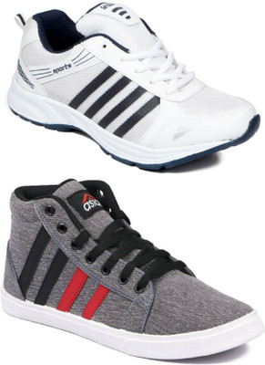 

Asian Casual shoes,Sports Shoes,Phylon Shoes,Walking shoes,Loafers,Sneakers,Traning shoes,Gym shoes, Running Shoes For Men(Multicolor