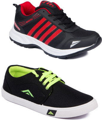 

Asian Casual shoes,Sports Shoes,Phylon Shoes,Walking shoes,Loafers,Sneakers,Traning shoes,Gym shoes, Running Shoes For Men(Black, Grey, Multicolor