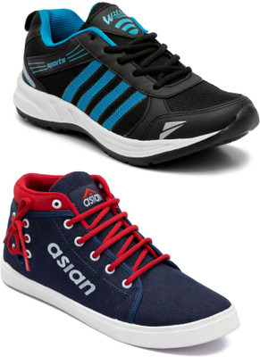 

Asian Casual shoes,Sports Shoes,Phylon Shoes,Walking shoes,Loafers,Sneakers,Traning shoes,Gym shoes, Running Shoes For Men(Multicolor