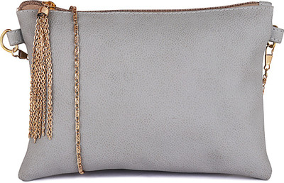 

AFRE Women Casual Grey PU Clutch