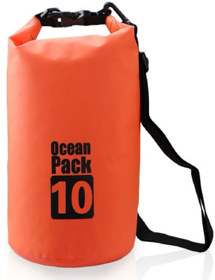 

Lemish 10L Portable Outdoor Sport Ocean Waterproof Swimming Dry Bag Drifting Rafting Beach Bag-Orange Small Travel Bag(Orange)