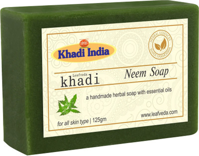 

Leafveda Khadi Neem Soap(125 g)