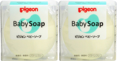 

Pigeon Baby Transparent Soap W/O Case Combo(180 g, Pack of 2)