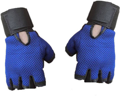 

S.Blaze Gym & Fitness Gloves Gym & Fitness Gloves (Free Size, Blue)