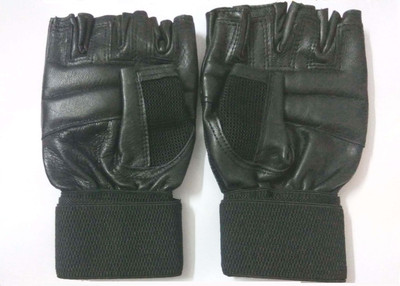 

Wintex Genuine Le Gym & Fitness Gloves (Free Size, Black)