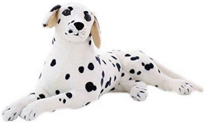 

CREATIVEVILLA CUTE WHITE DALMATION DOG STUFFED PLUSH SOFT TOY - 68 cm(Multicolor)