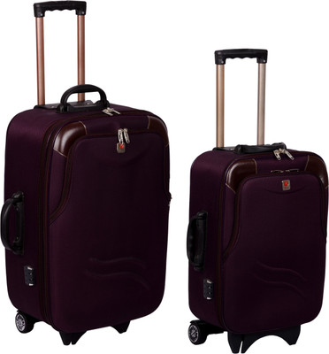 

Trekker 20"&24" Suitcase Combo(Purple)