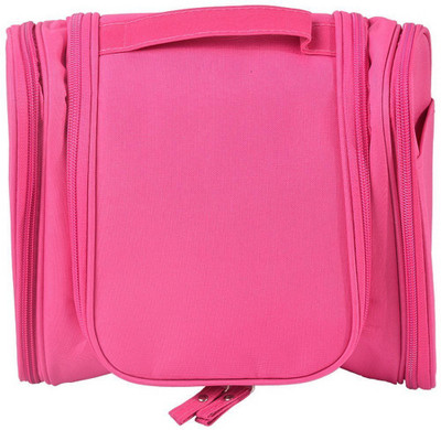 

House of Quirk Baby Pink Travel Toiletry Bag Travel Toiletry Kit(Pink)