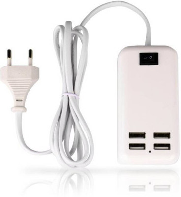 

FUZION 15W 4 PORTS DESKTOP CHARGER TRAVEL HUB USB Adapter(White)