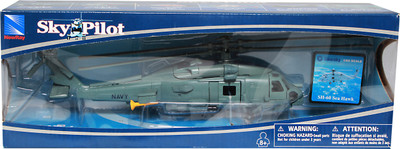 

New-Ray 1:60 Sikorsky SH 60 Sea Hawk Diecast Model Helicopter(Silver)