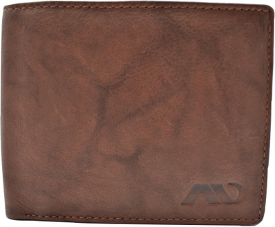 

Annodyne Men Casual Brown Genuine Leather Wallet(7 Card Slots)