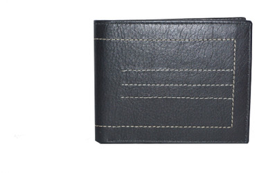 

MAAHIR COLLECTION Men Casual Black Genuine Leather Wallet(8 Card Slots)