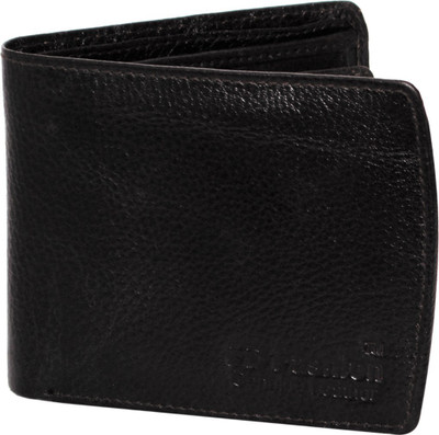 

FD Fashion Men Black Genuine Leather Wallet(6 Card Slots)