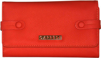 

Caprese Women Casual Orange Artificial Leather Document Holder(6 Card Slots)