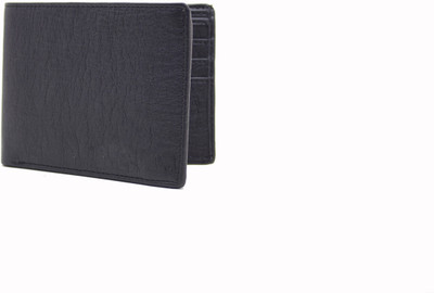 

MS Men Formal Black Artificial Leather Wallet(10 Card Slots)