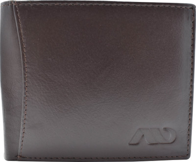 

Annodyne Men Casual Brown Genuine Leather Wallet(6 Card Slots), Dark brown