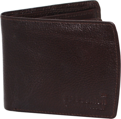 

FD Fashion Men Brown Genuine Leather Wallet(6 Card Slots)