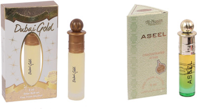 

Al Nuaim Dubai Gold and Aseel Floral Attar(Floral)