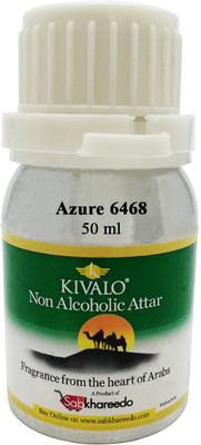 

Kivalo Ⓡ Pure Original Azure 6468 Fragrance 50 ml Non Alcoholic Attar Floral Attar(Amber)