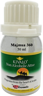 

Kivalo Ⓡ Pure Original Majmua 360 Fragrance 50 ml Non Alcoholic Attar Floral Attar(Woody)