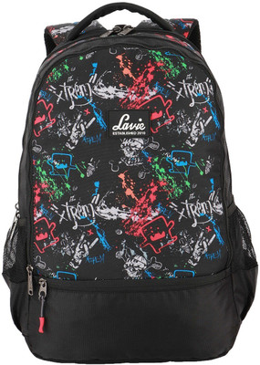 

Lavie Black Backpack 33 L Backpack(Black)