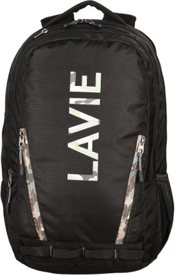 

Lavie Black Backpack 38 L Backpack(Black)