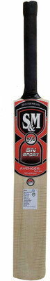 

SM Avenger Series Deadpool Poplar Willow Cricket Bat(Long Handle, 1100-1250)