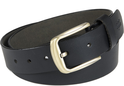 

Skylarker Men Casual Black Genuine Leather Belt, Black 1