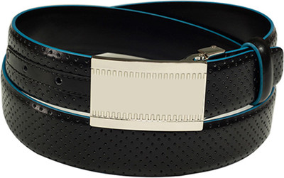 

Orolyf Men Formal Black Genuine Leather Belt