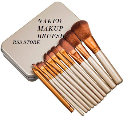 

rssstore NAKED'SSS MAKEUP BRUESH 12PCS(Pack of 12)