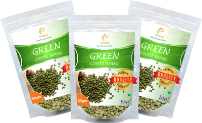 

VIHADO Pure Organic 100% natural and effective for weight loss and high blood pressure 3 pack of 50g Instant Coffee 50 g(Pack of 3, Green Coffee Flavoured)