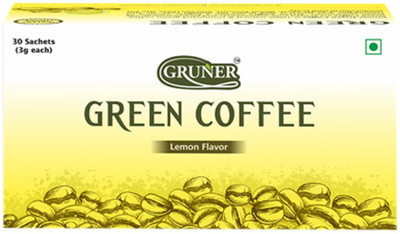 

Gruner Gruner's Lemon Flavored Unroasted Green Coffee Powder Instant Coffee(90 g)