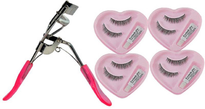 

BeTrending Eye curler 1 piece eye lashes 4piece-1245(Set of 2)